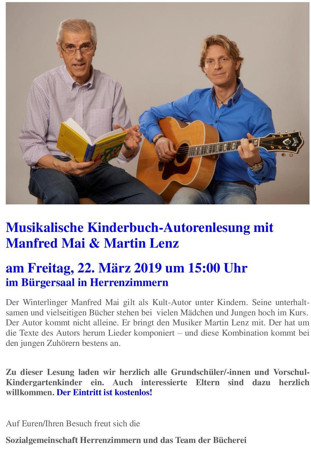 2019 03 22 Plakat Autorenlesung