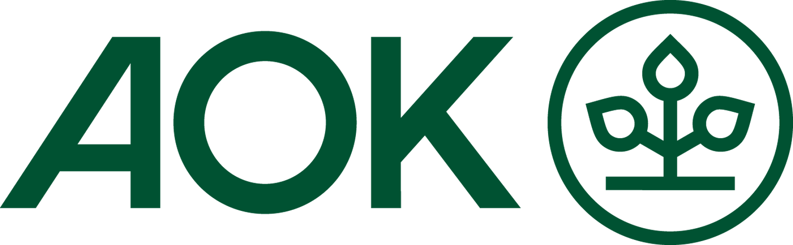 AOK Logo gruen Horiz frei