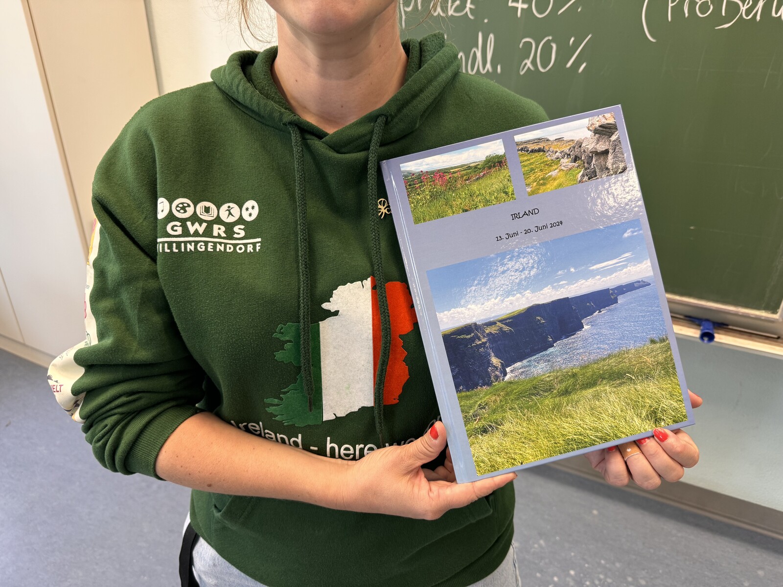 Ausgabe der Fotobücher zur Irlandreise