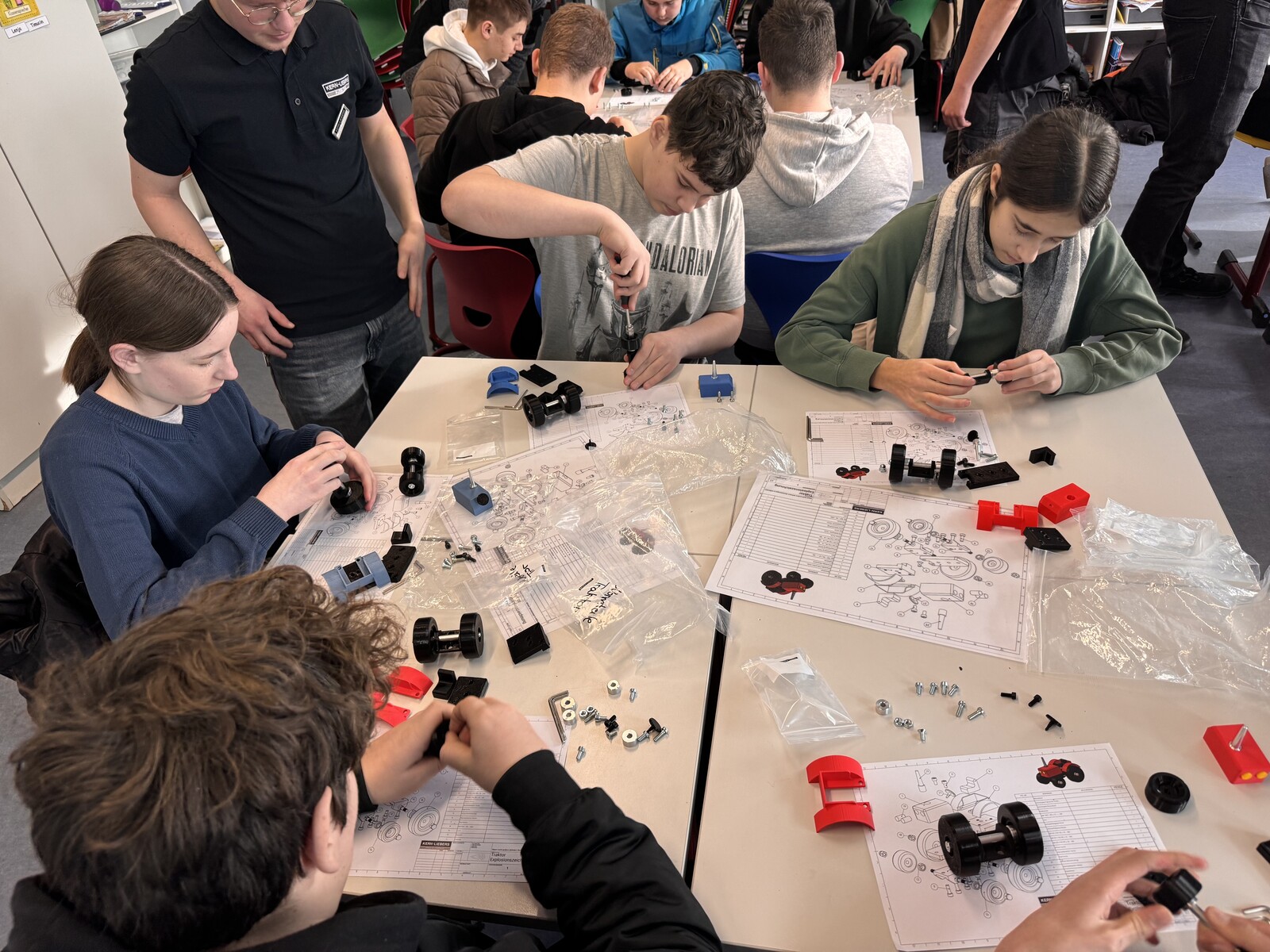 Berufsorientierung in Klasse 8: KERN LIEBERS als Ausbildungsbotschafter