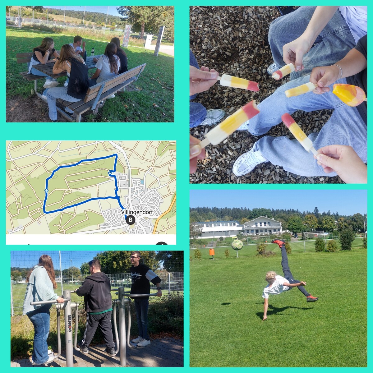 Teambuilding, Bewegung und Spaß stand im Mittelpunkt