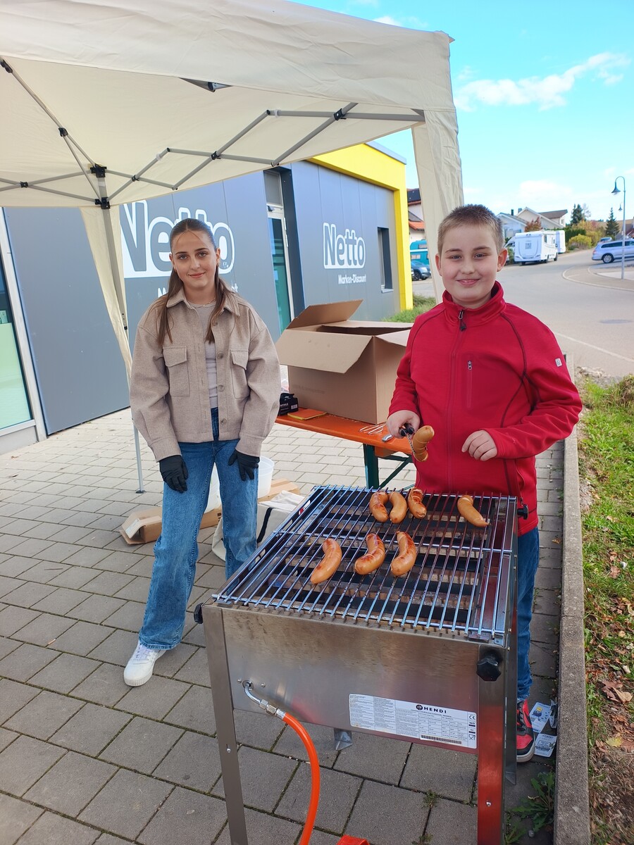 Verkaufsaktion der Irlandklasse beim Netto