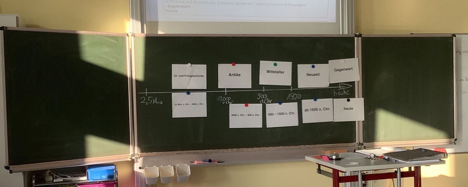 Geschichte in der 5. Klasse