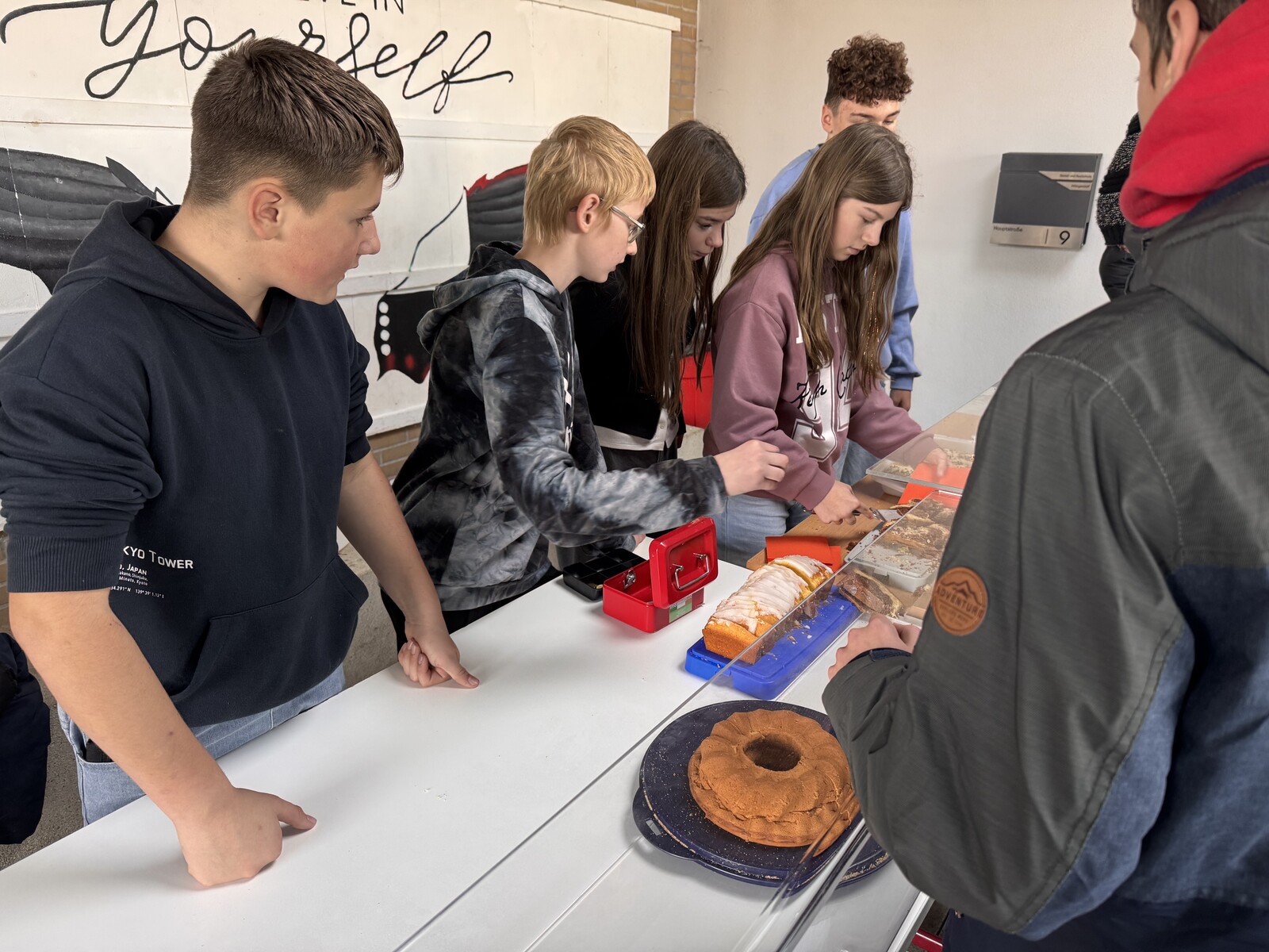 Wöchentlicher Kuchenverkauf der Irlandklasse