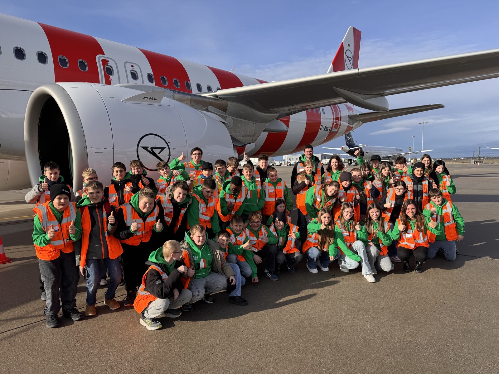 Stuttgart-Ausflug & Flughafenführung der Irlandklasse 25/26