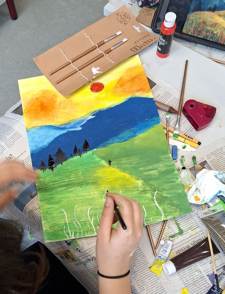 Expressionismus-Projekt in Klassenstufe 10