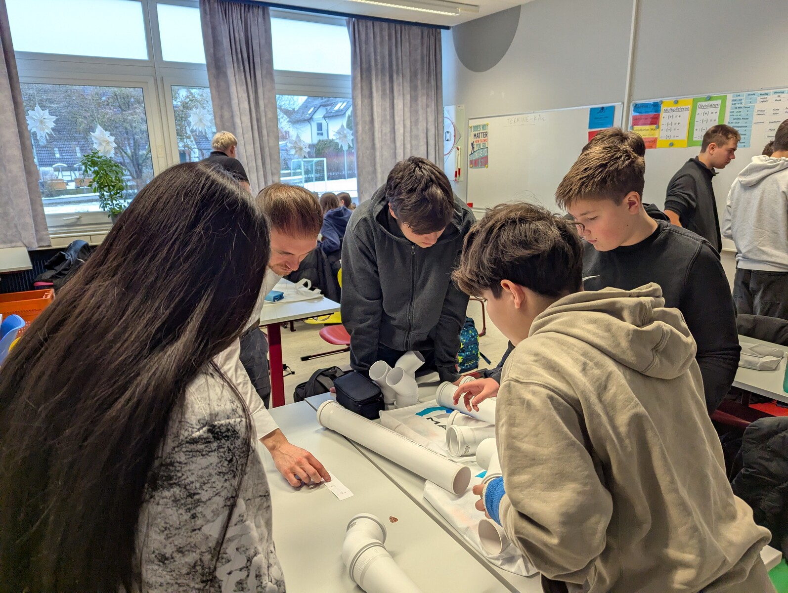 Firma H. Maurer GmbH als Ausbildungsbotschafter in Klassenstufe 8
