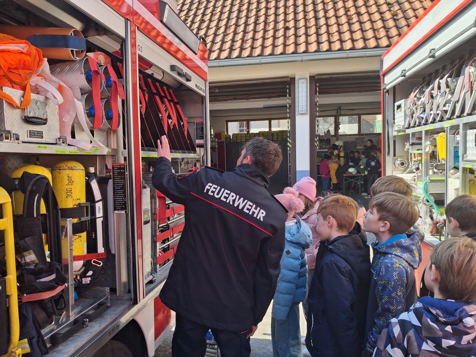 Besuch der Feuerwehr Villingendorf