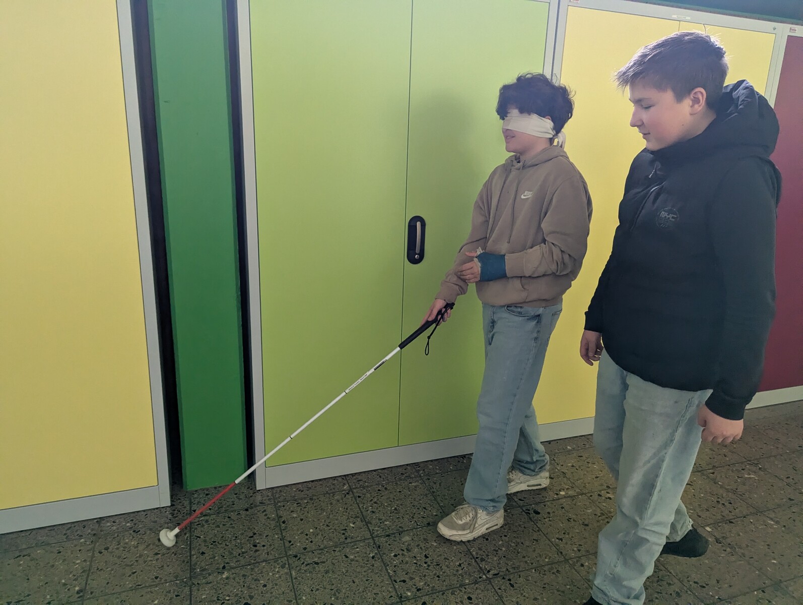 Ausbildungsbotschafter zu Besuch: Die Stiftung St. Franziskus in Klassenstufe 8