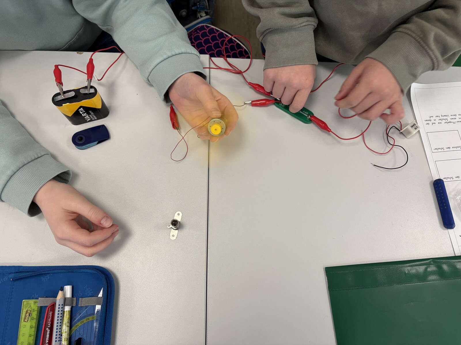 Thema „Strom“ in Klasse 4