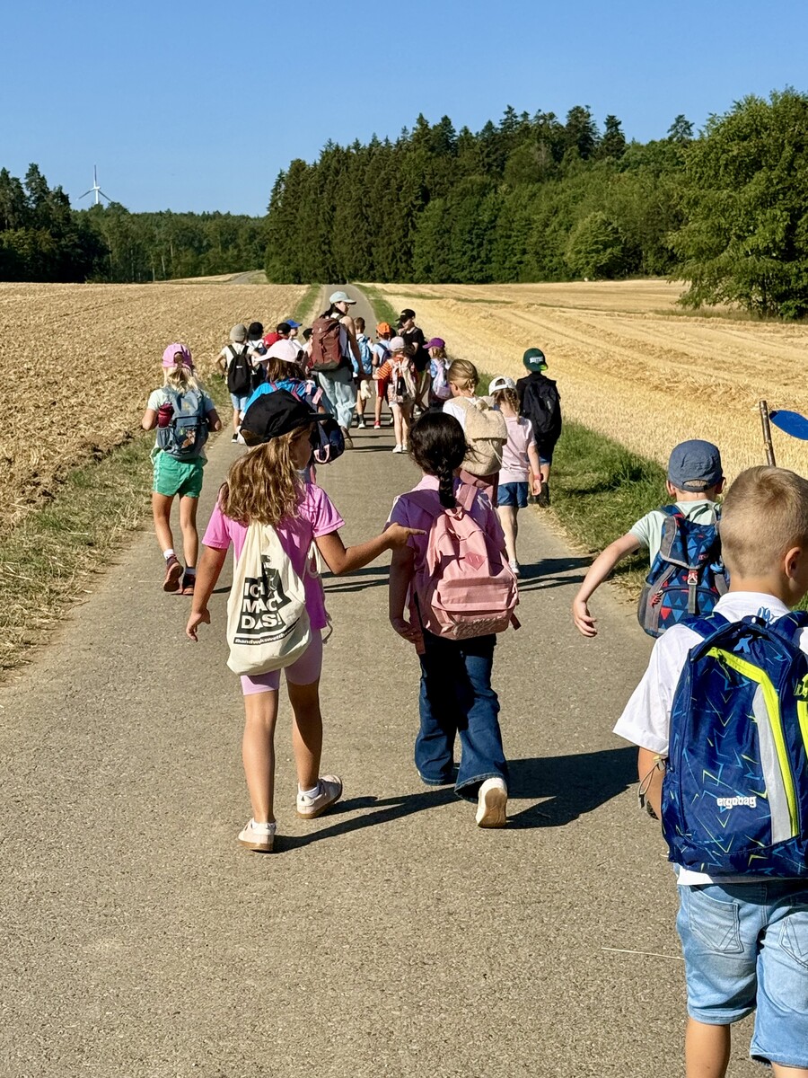 Ausflug zum Bauernhof