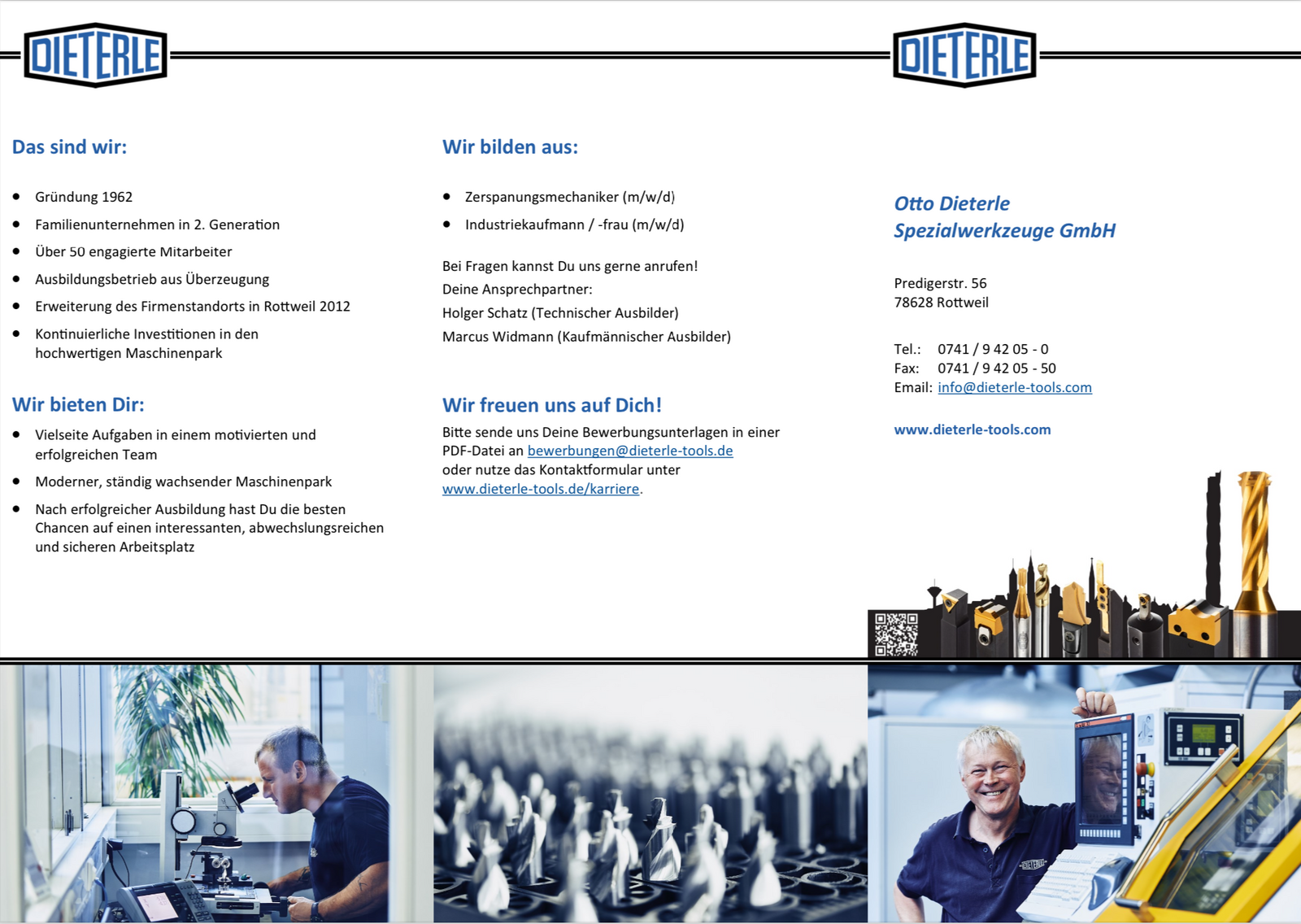 Dieterle Flyer Ausbildung 23032