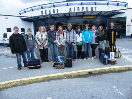 Ankunft am Kerry International Airport