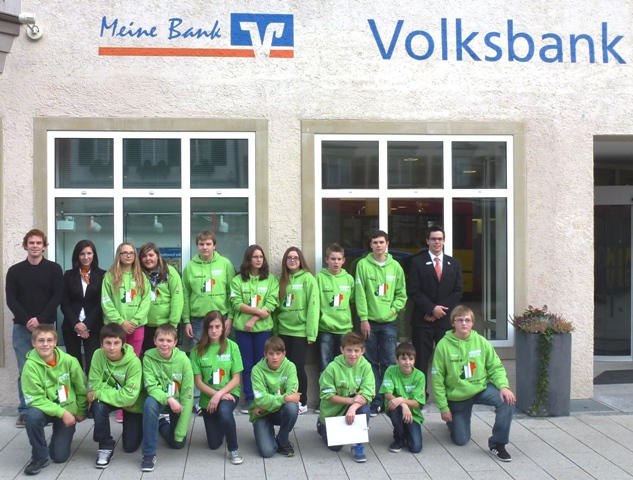 Die Irland-Klasse 7 bei der Volksbank Rottweil eG