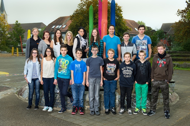 Klassenfoto Kl. 8