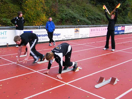 Auf die Plätze, fertig - los!