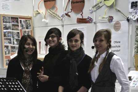 Die Ladies der Schulband